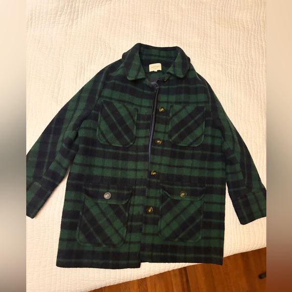 SÉZANE…Paolo coat. Tartan. Size 6. VG/E condition - Picture 3 of 3